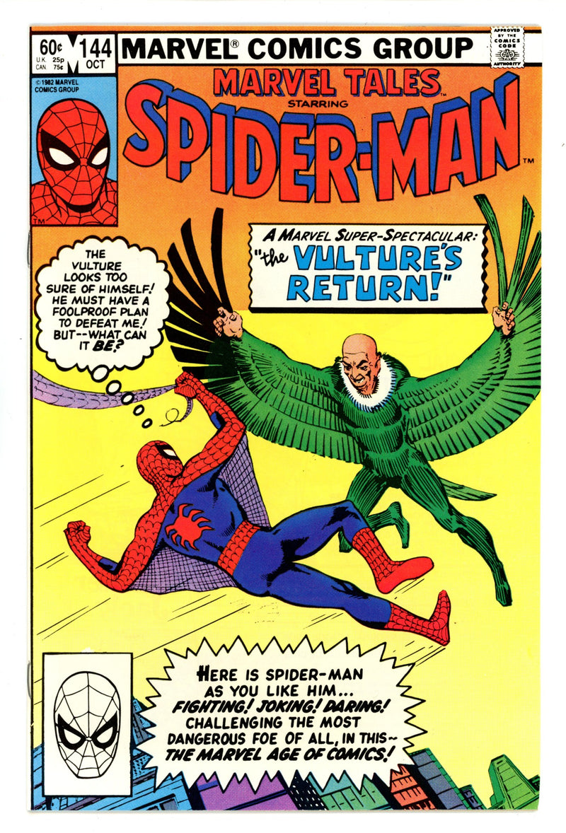 Marvel Tales Vol 2 144 NM- (9.2) (1982) 