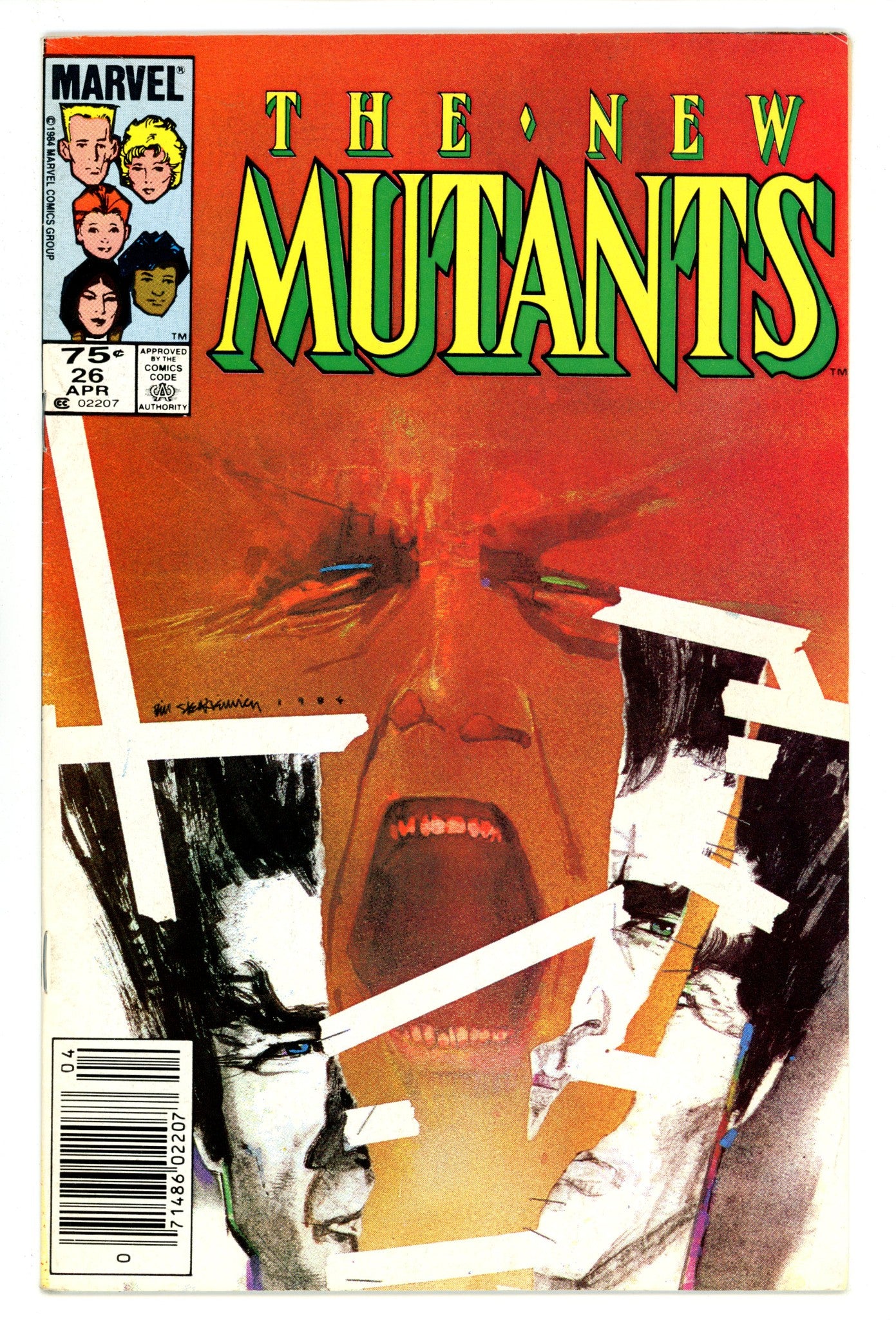 The New Mutants Vol 1 26 FN+ (6.5) (1985) Canadian Price Variant 