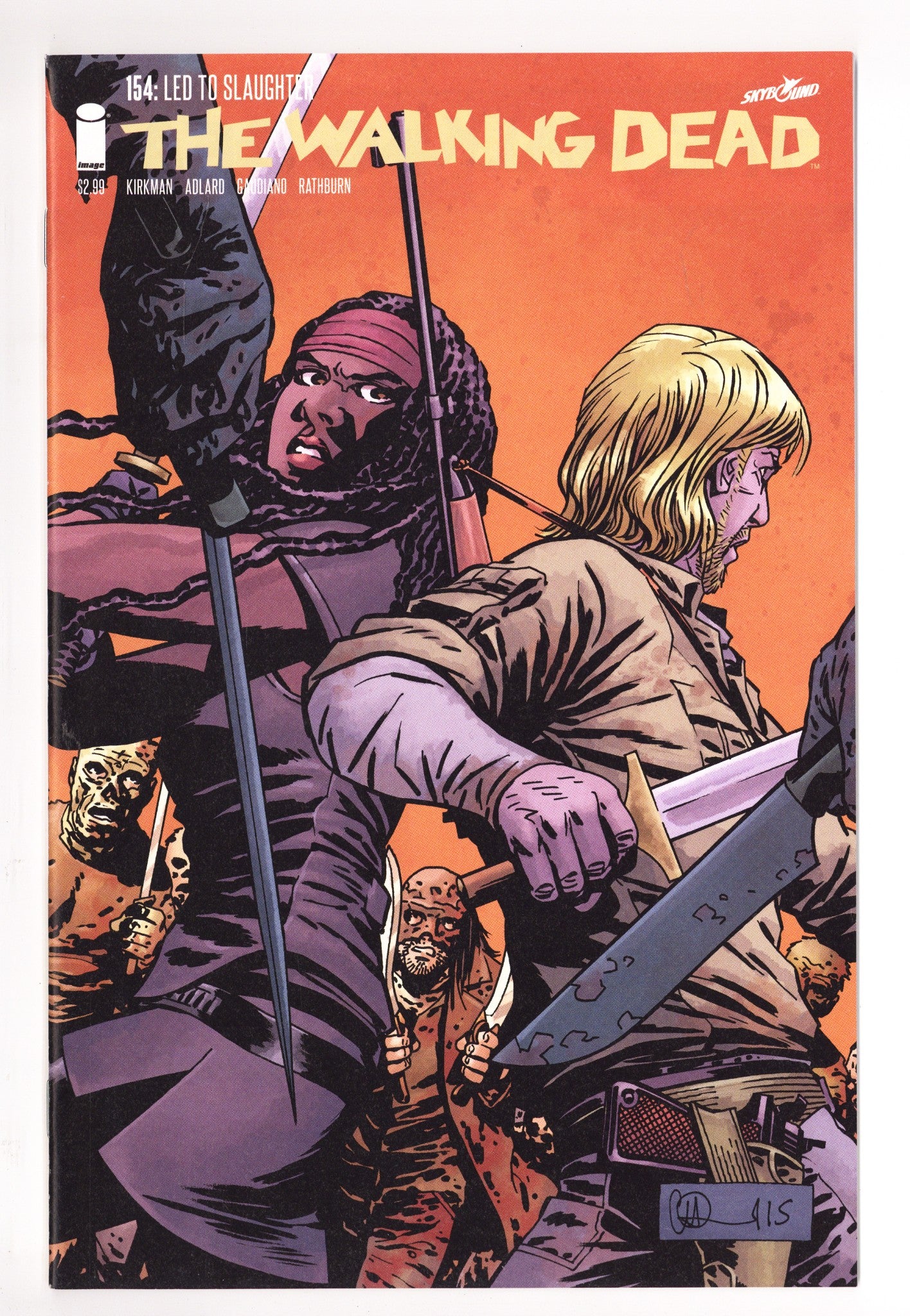 The Walking Dead 154 High Grade (2016) 