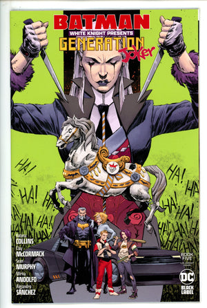 Batman White Knight Presents Generation Joker 5 Mccormack Incentive Variant NM+ (2023)
