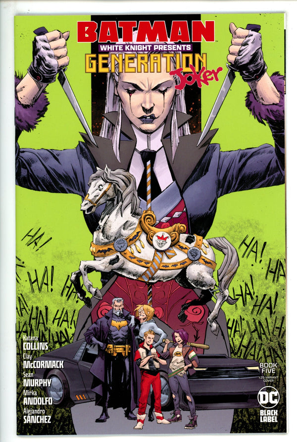 Batman White Knight Presents Generation Joker 5 Mccormack Incentive Variant NM+ (2023)