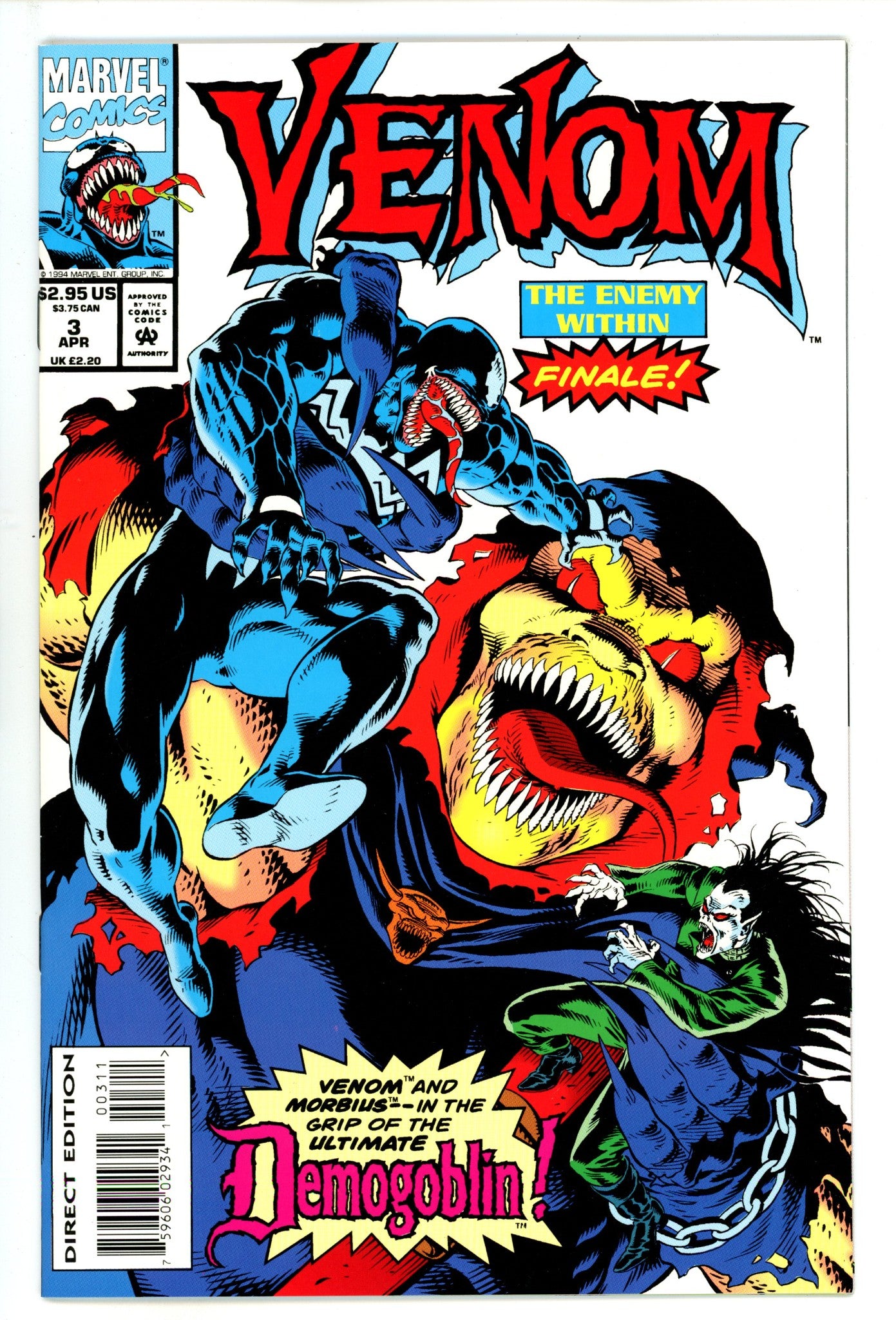 Venom: The Enemy Within 3 NM (9.4) (1994) 
