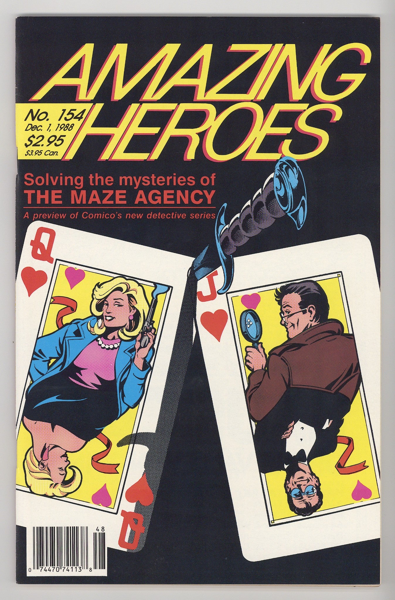 Amazing Heroes 154 VF+ (8.5) (1988) 