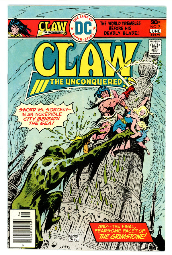 Claw the Unconquered Vol 1 7 VF/NM (9.0) (1976)