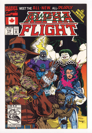 Alpha Flight Vol 1 110 Mid Grade (1992)
