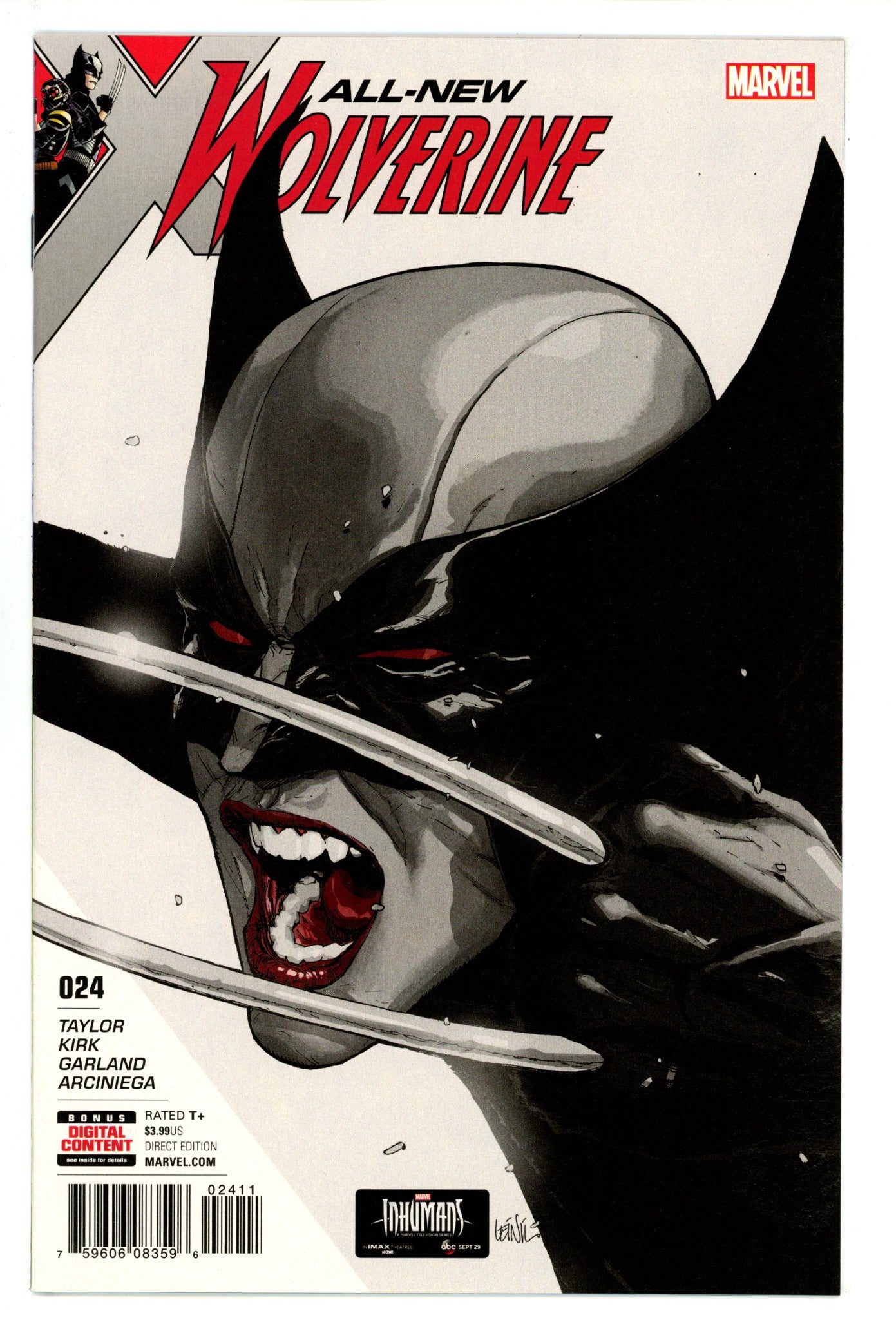 All-New Wolverine 24 High Grade (2017) 