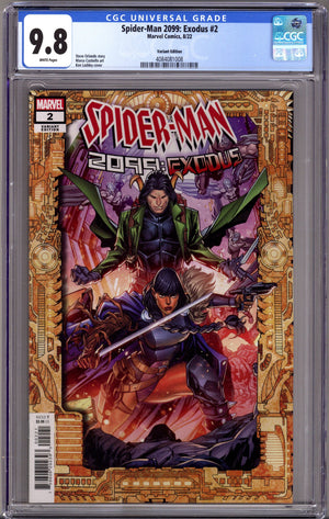 Spider-Man 2099: Exodus 2 CGC 9.8 (NM/M) (2022) Lashley Variant