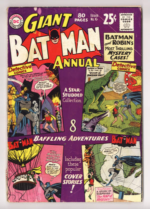 Batman Annual Vol 1 6 GD/VG (3.0) (1963)