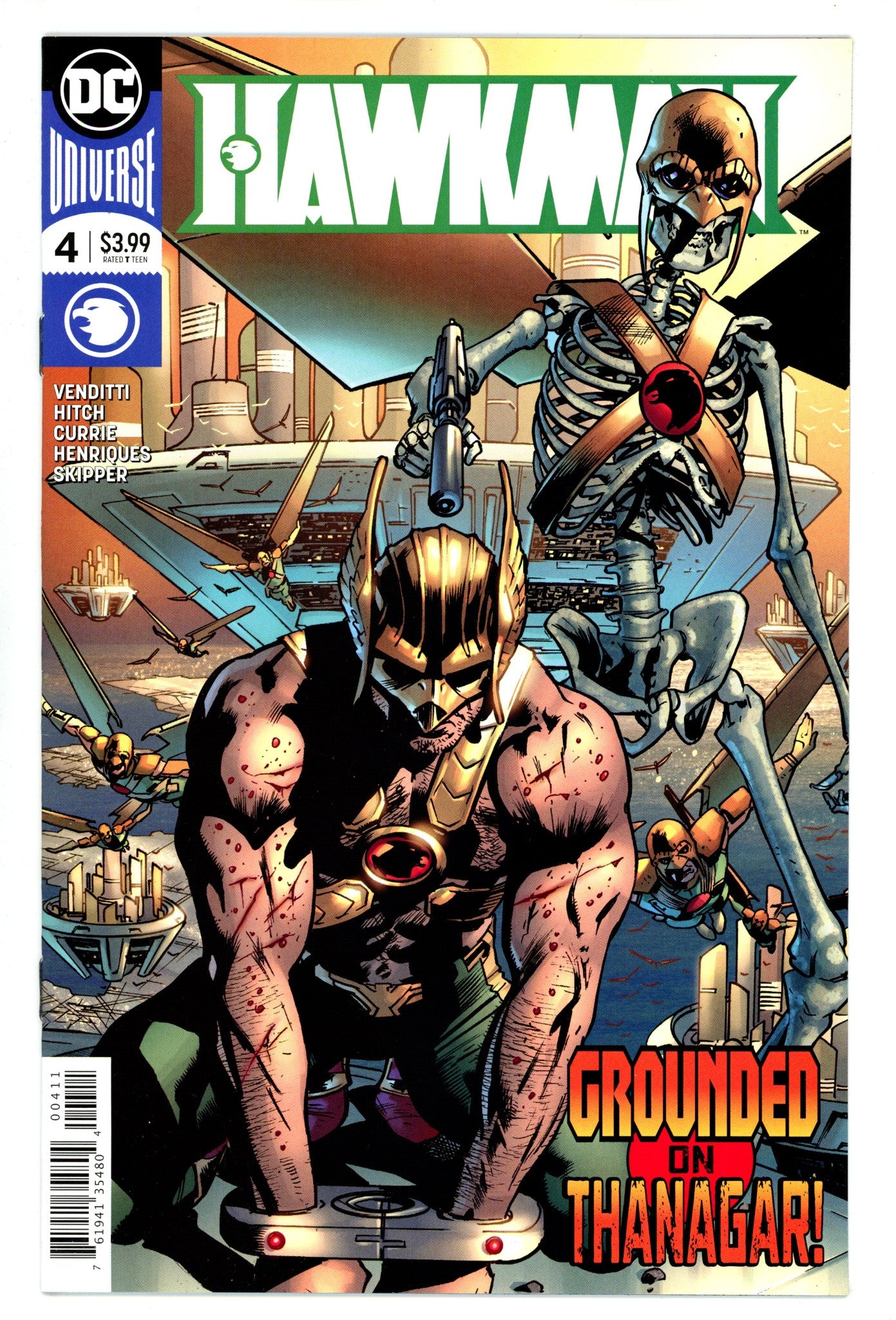 Hawkman Vol 5 4 High Grade (2018) 
