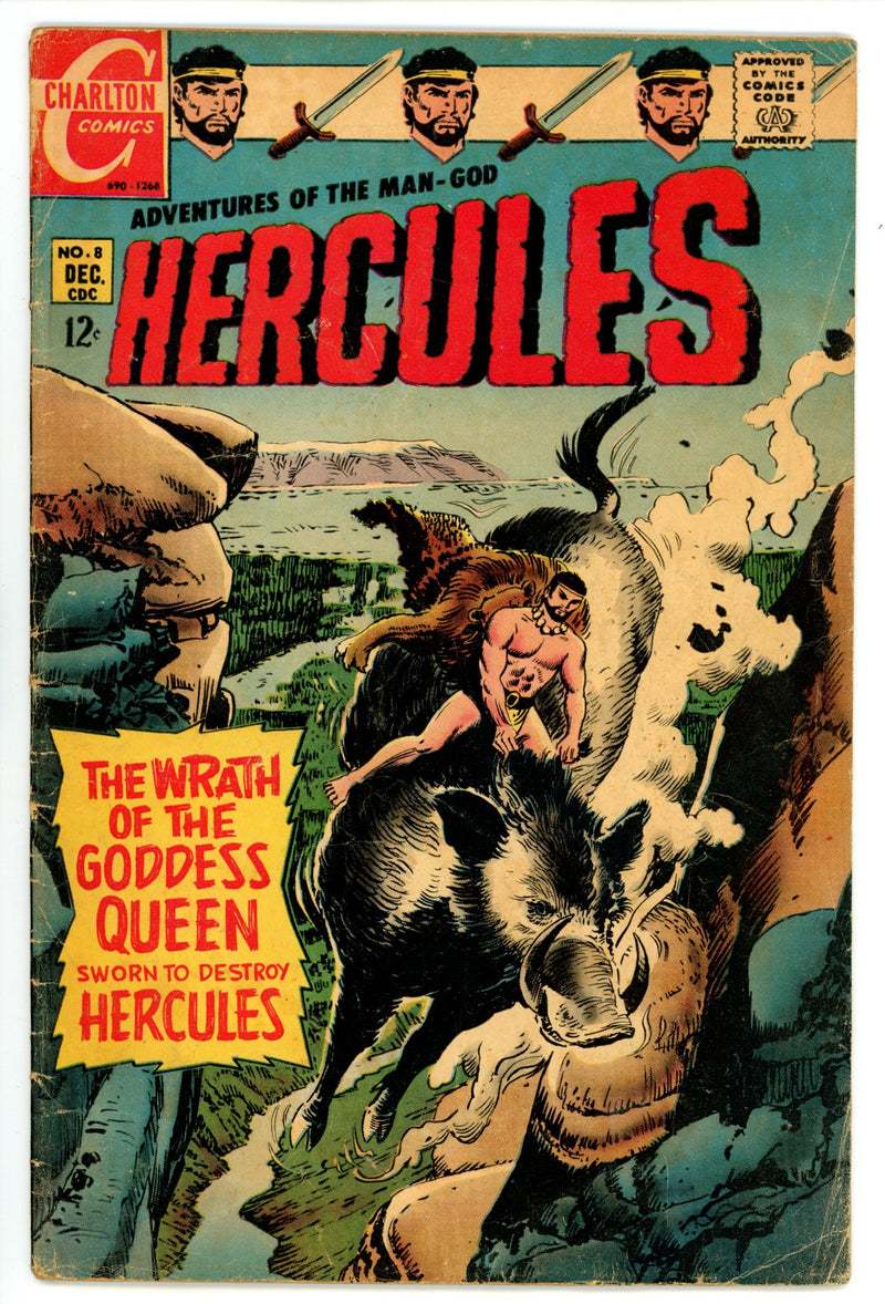 Hercules 8 VG- (3.5) (1968) 