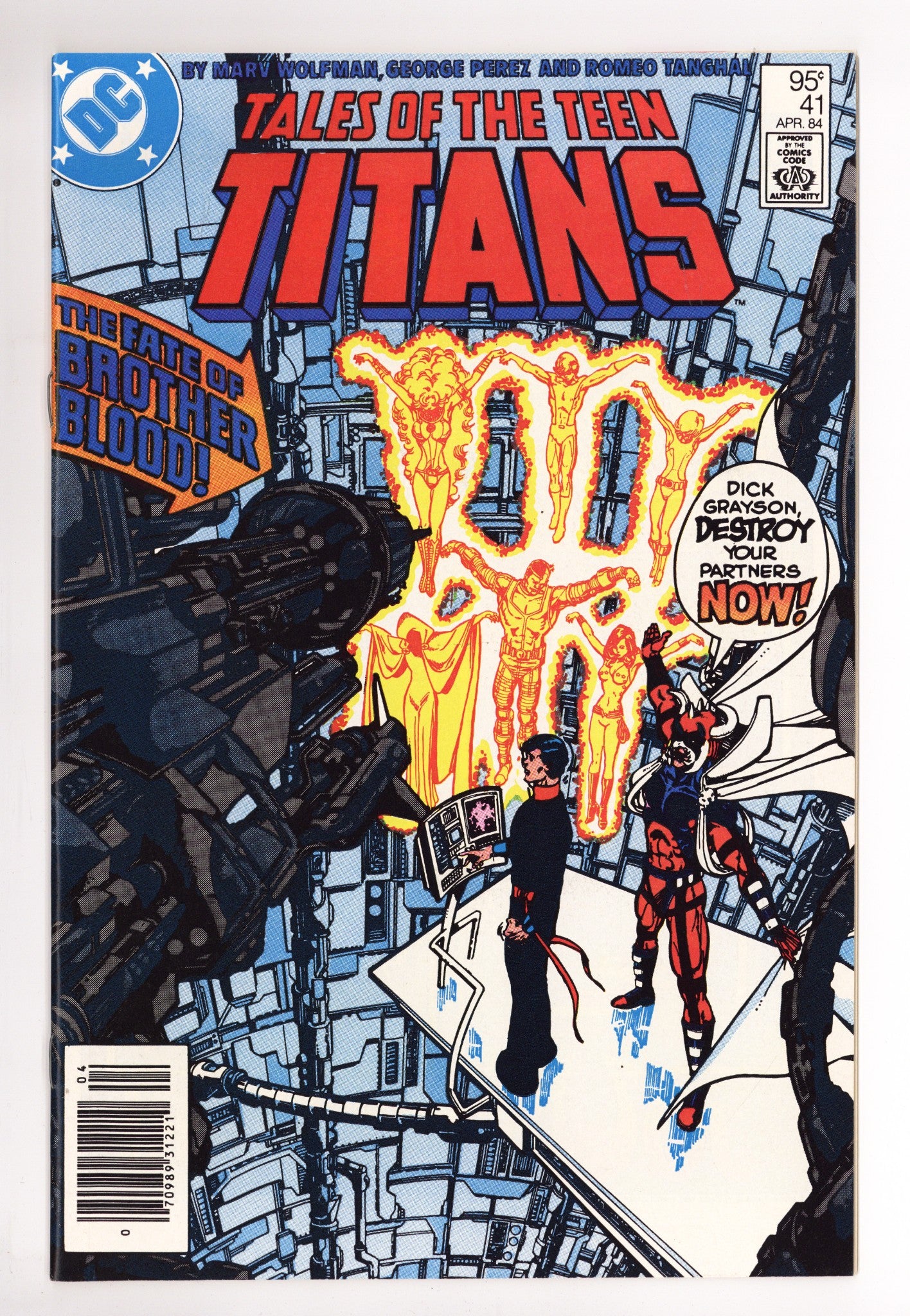 Tales of the Teen Titans 41 NM- (9.2) (1984) Canadian Price Variant 