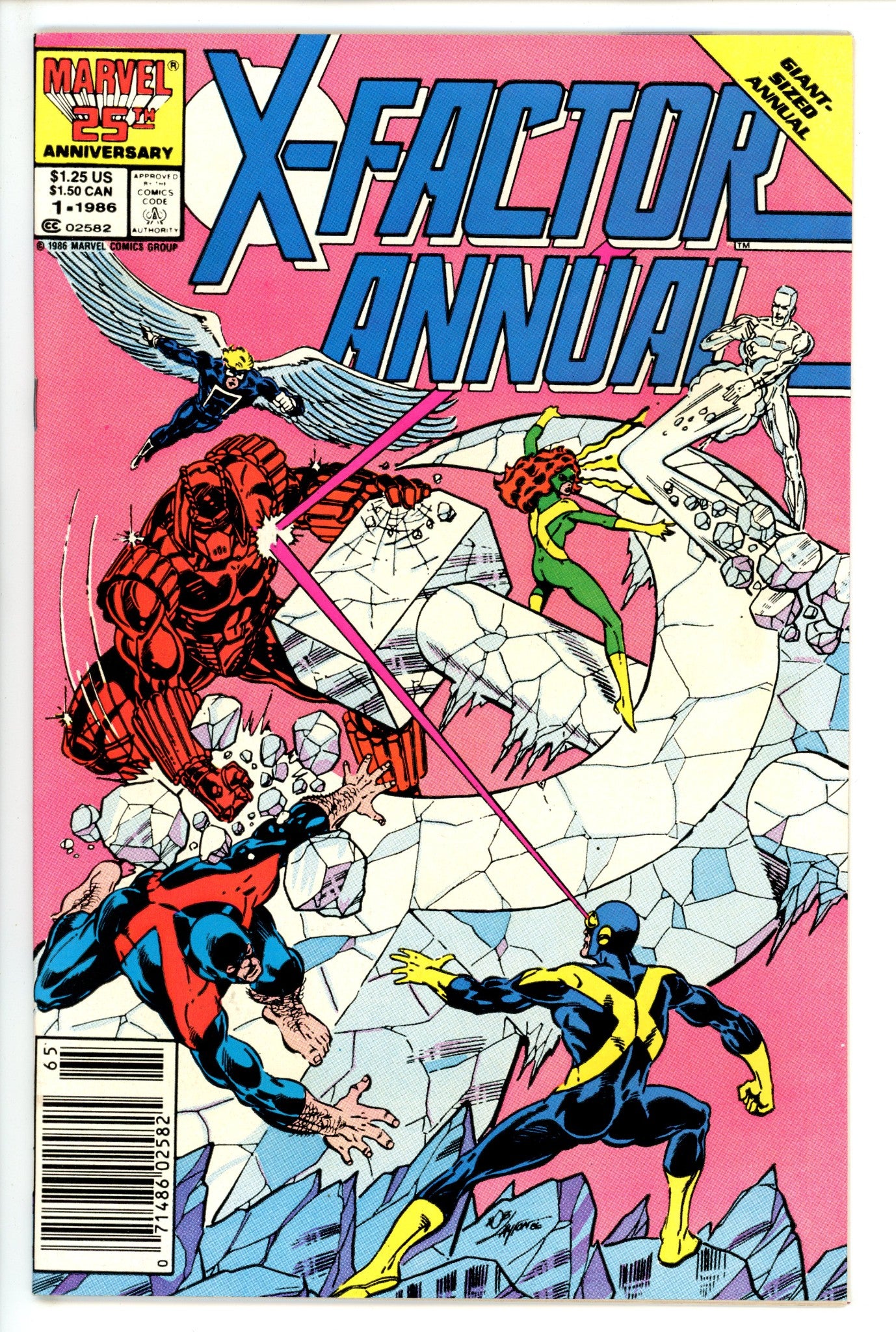 X-Factor Annual Vol 1 1 Newsstand (1986)