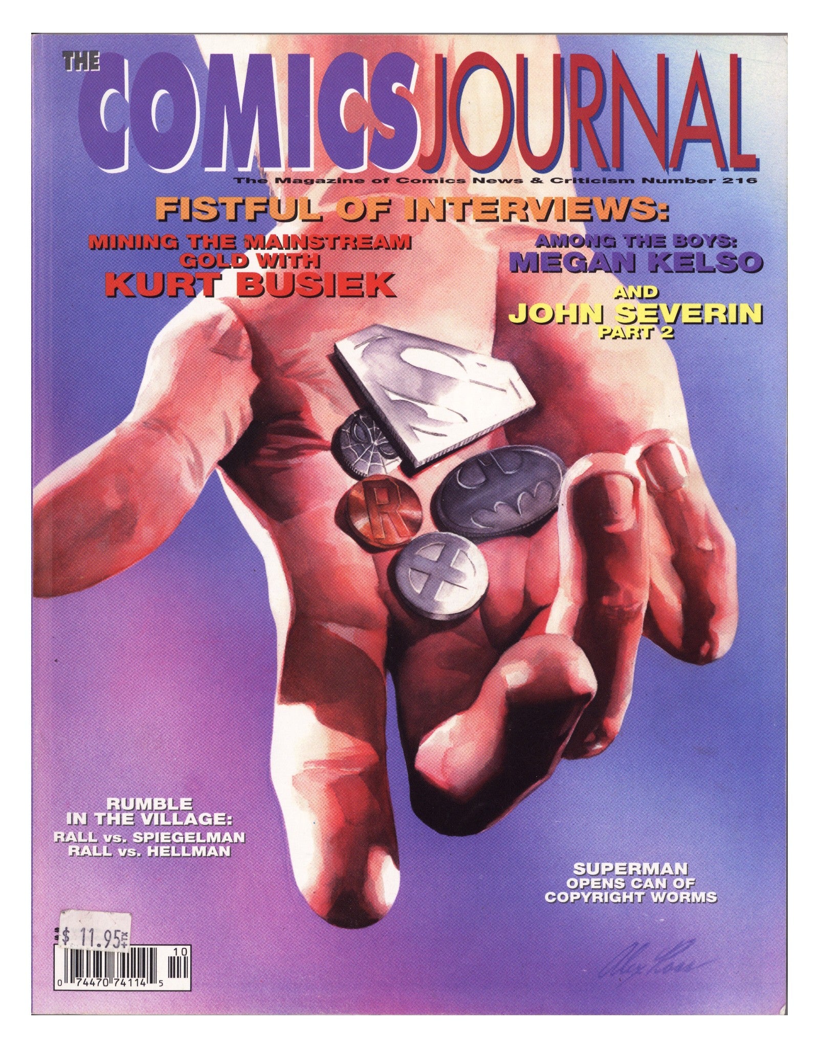 The Comics Journal 216 Mid Grade (1999) 