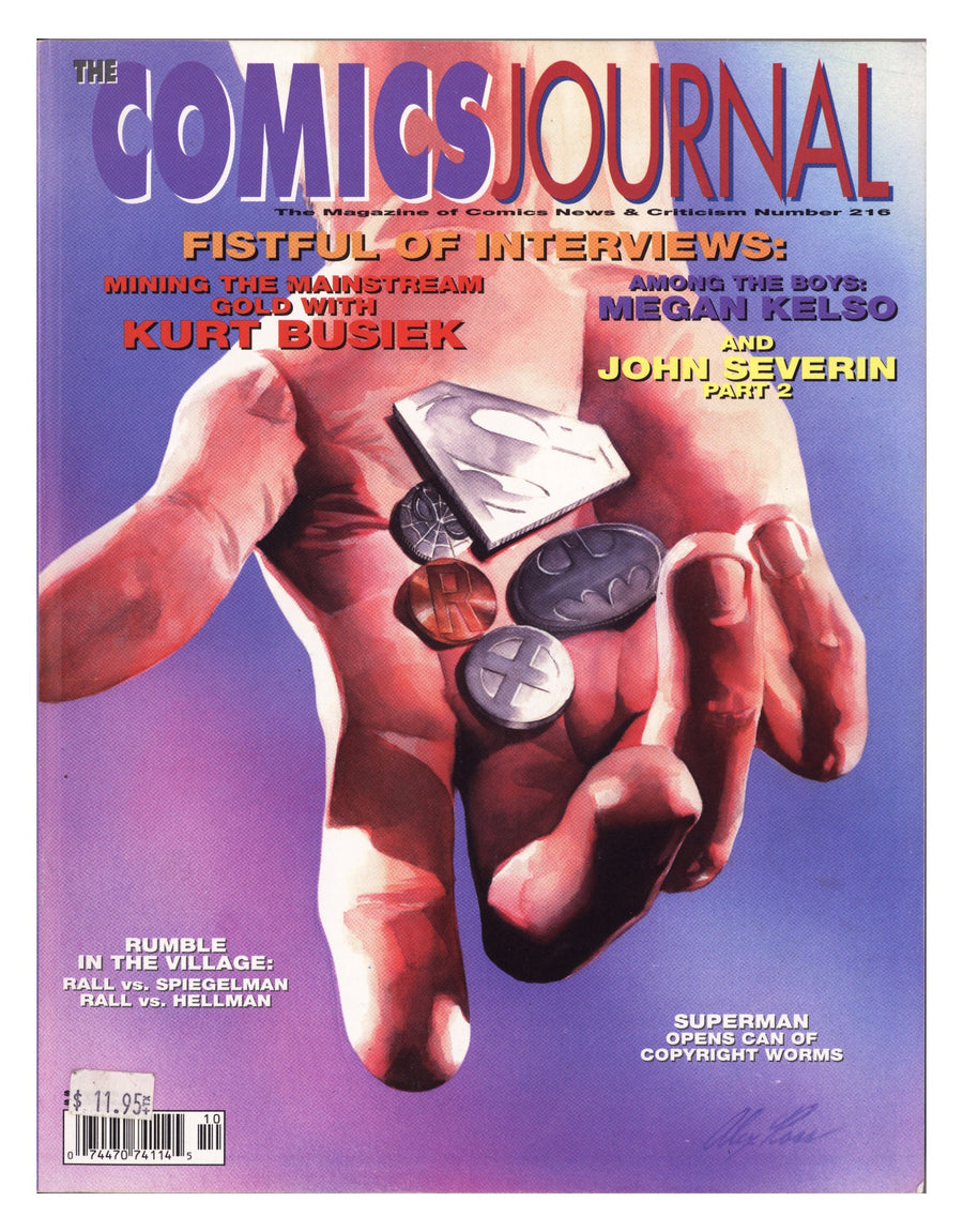 The Comics Journal 216 Mid Grade (1999) 