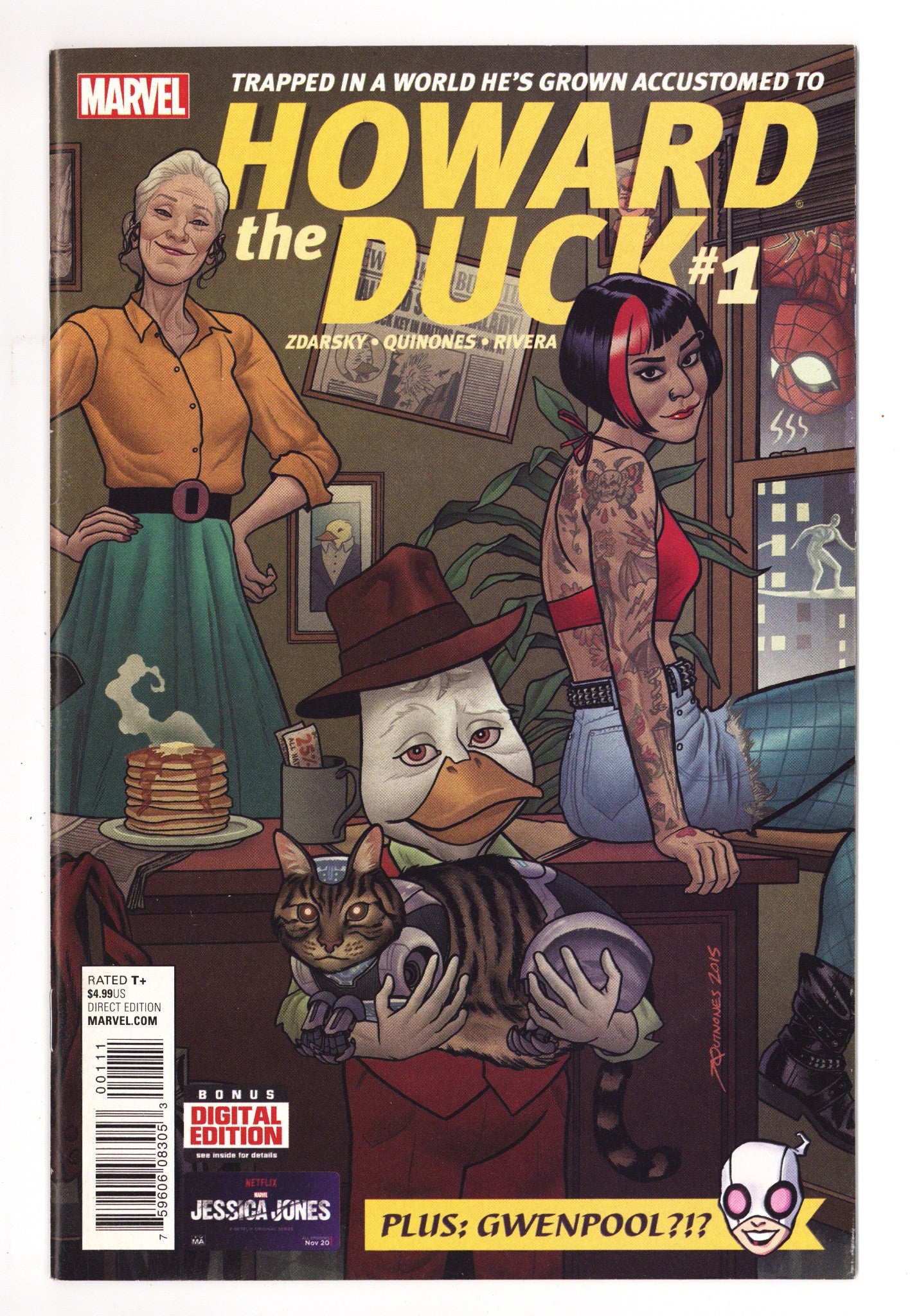 Howard the Duck Vol 5 1 High Grade (2016) 