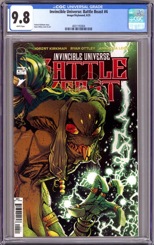 Invincible Universe: Battle Beast 4 CGC 9.8 (NM/M) (2025) 