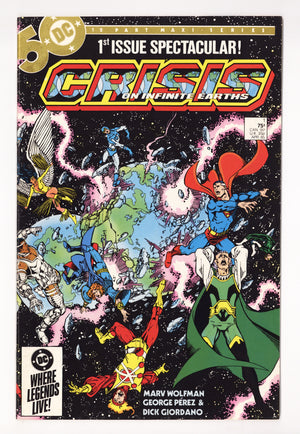 Crisis on Infinite Earths 1 Mid Grade (1985)