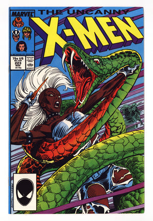The Uncanny X-Men Vol 1 223 High Grade (1987)