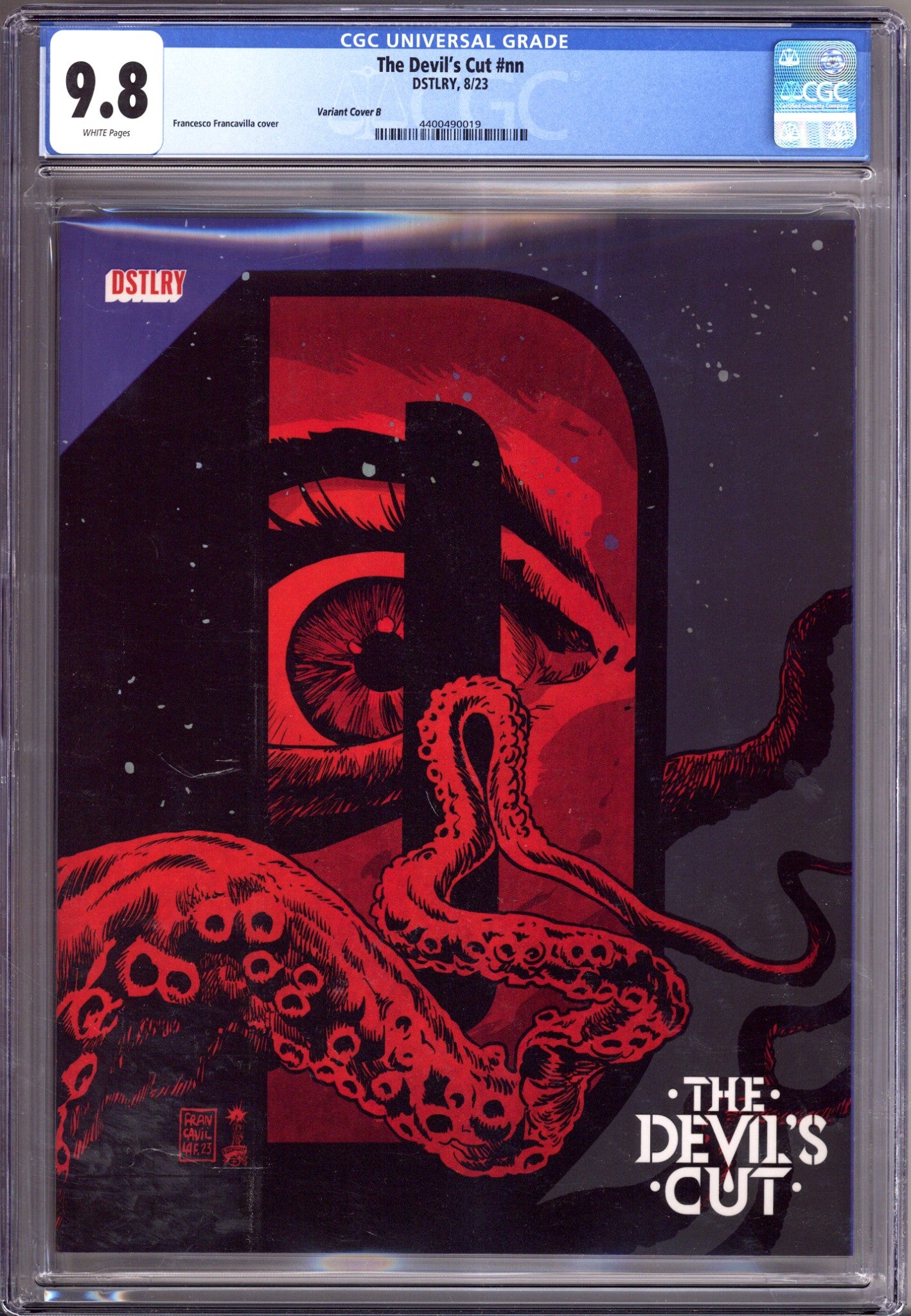 The Devil‚Äö√Ñ√∂‚àö√ë‚àö¬•s Cut [nn] CGC 9.8 (NM/M) (2023) Francavilla Variant