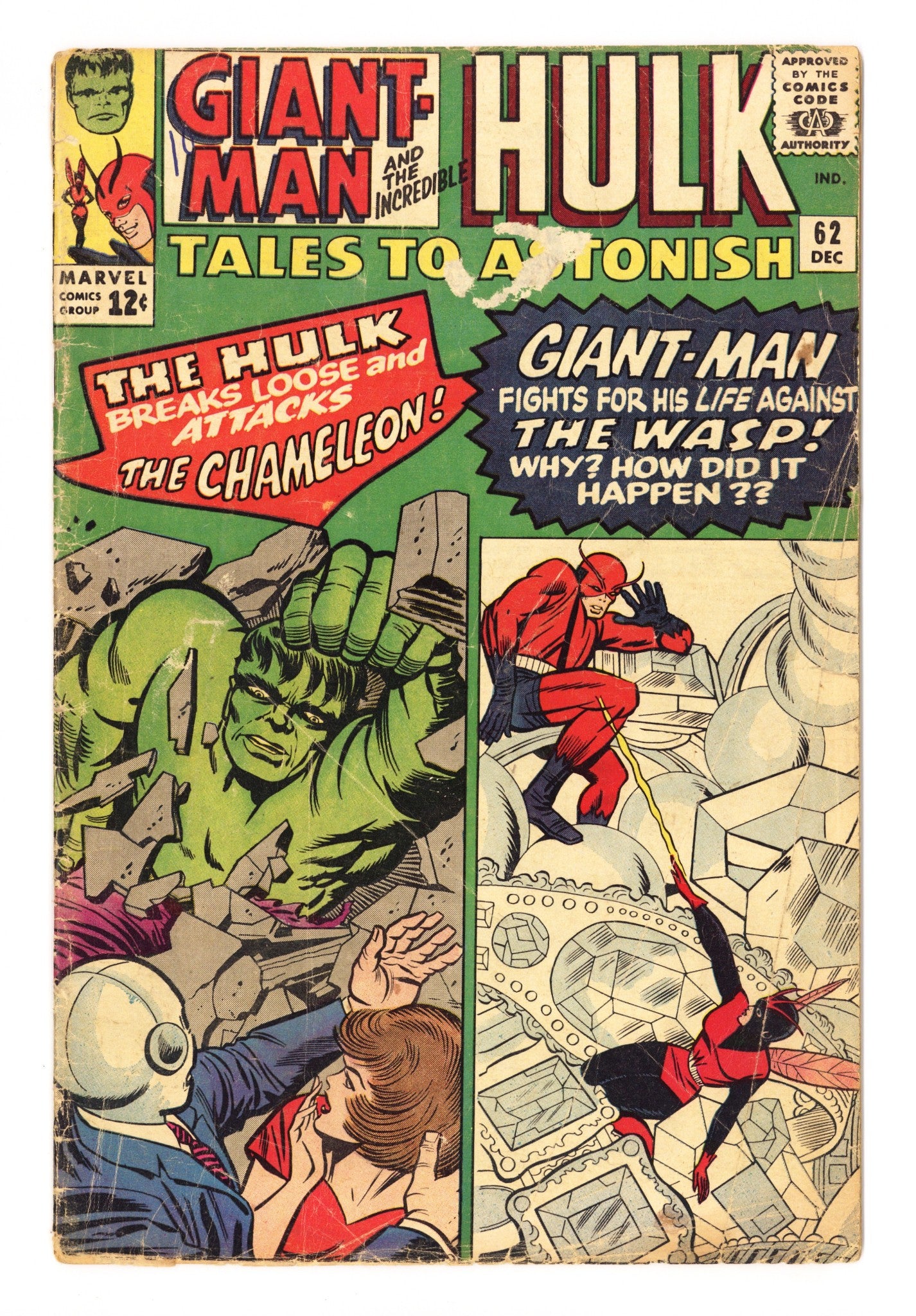 Tales to Astonish Vol 1 62 GD (2.0) (1964) 