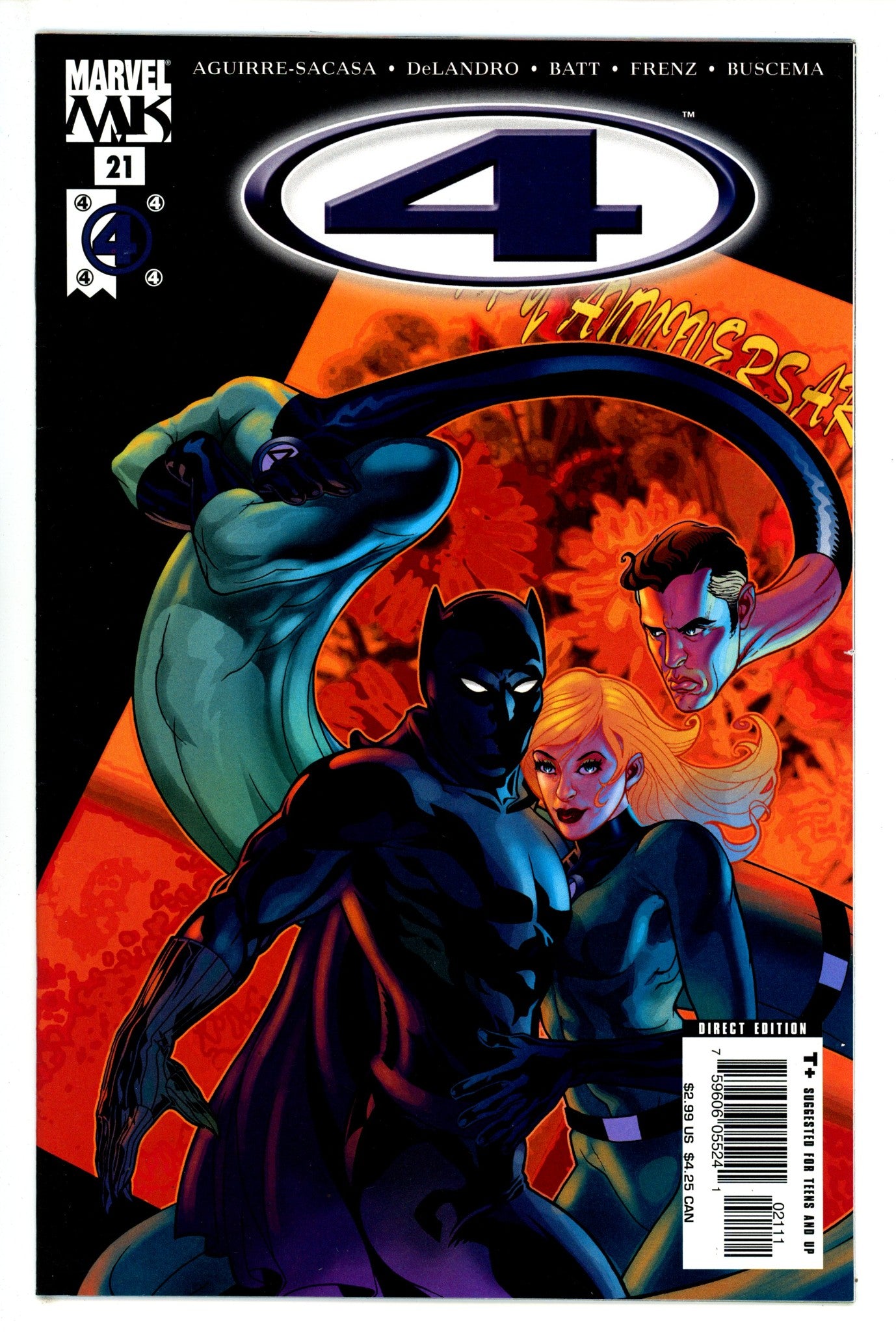 Marvel Knights 4 21 High Grade (2005) 