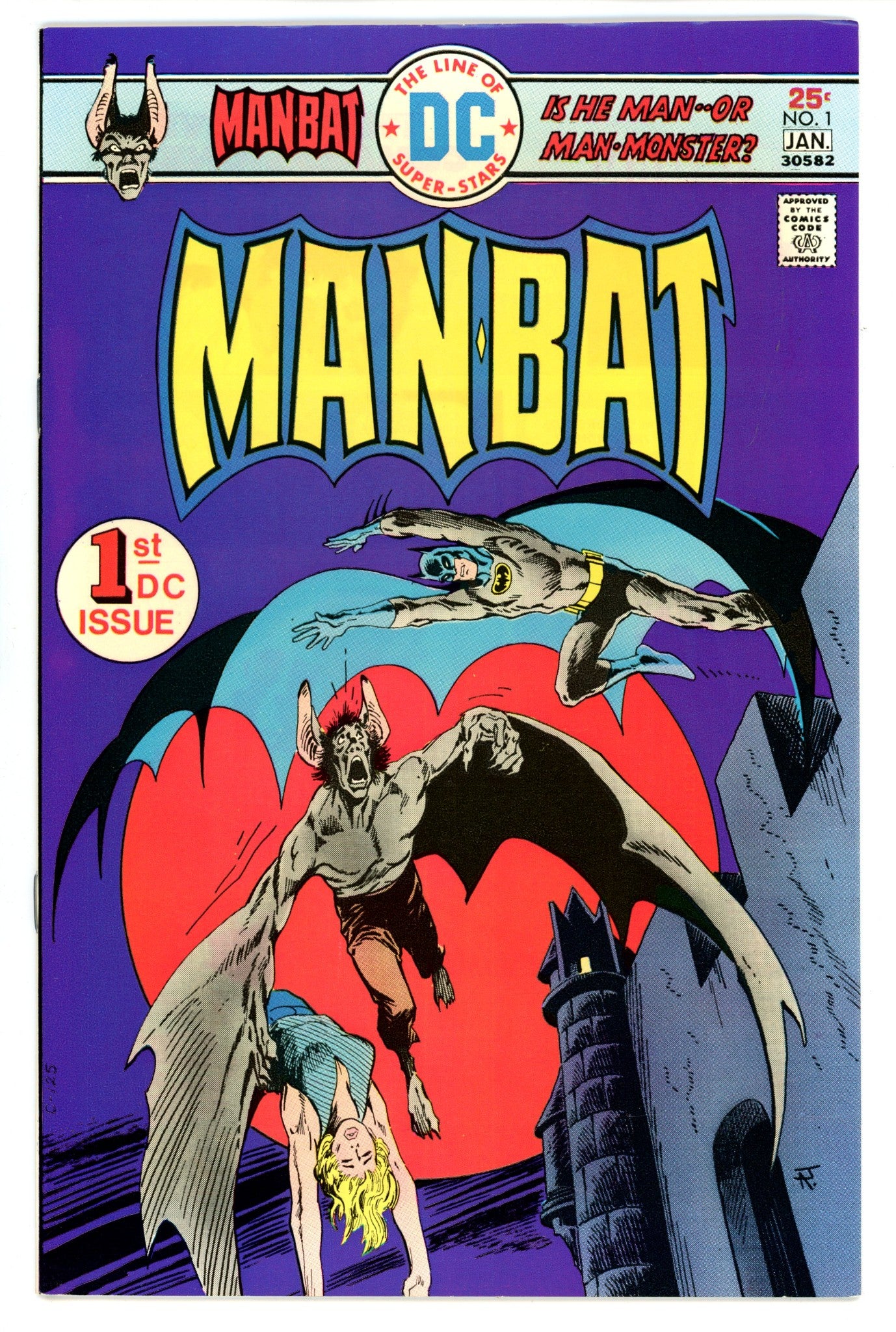 Man-Bat Vol 1 1 VF (8.0) (1975) 