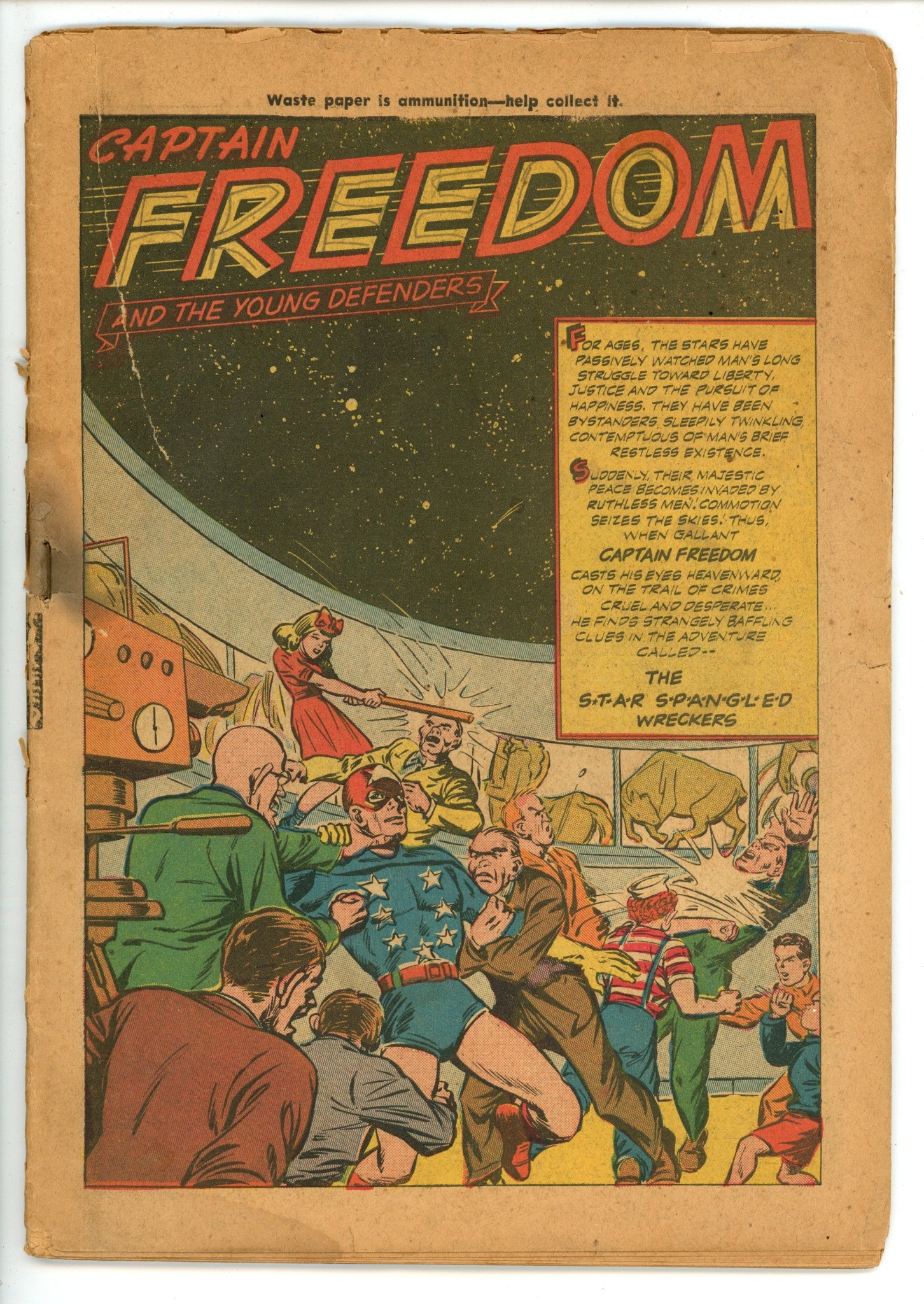 Speed Comics 33 Coverless (1944) 