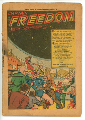 Speed Comics 33 Coverless (1944) 