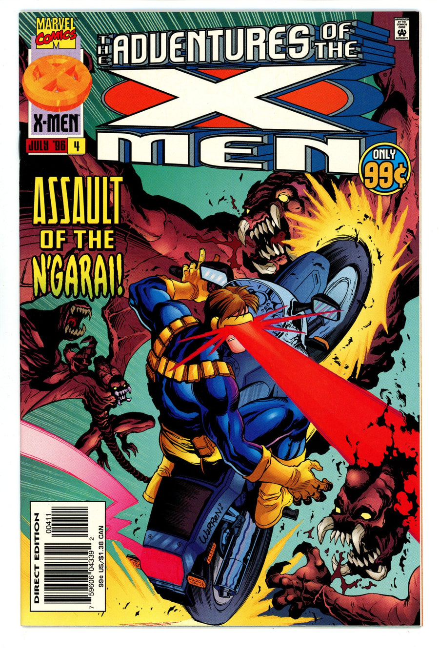 The Adventures of the X-Men 4 High Grade (1996) 