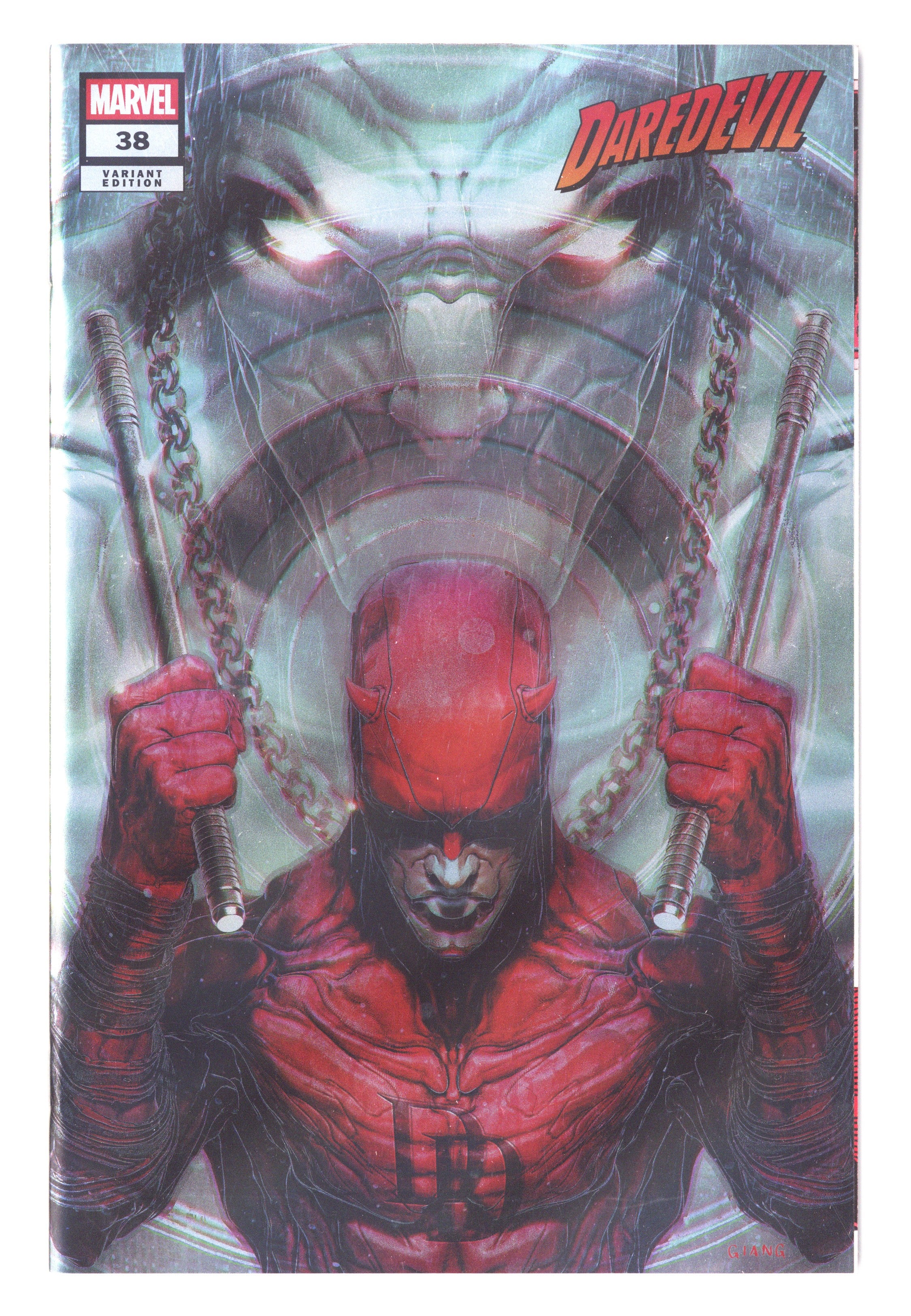 Daredevil Reissue Vol 5 38  NM- (9.2) /600  (2025) Giang Prism Foil Whatnot Exclusive Variant  