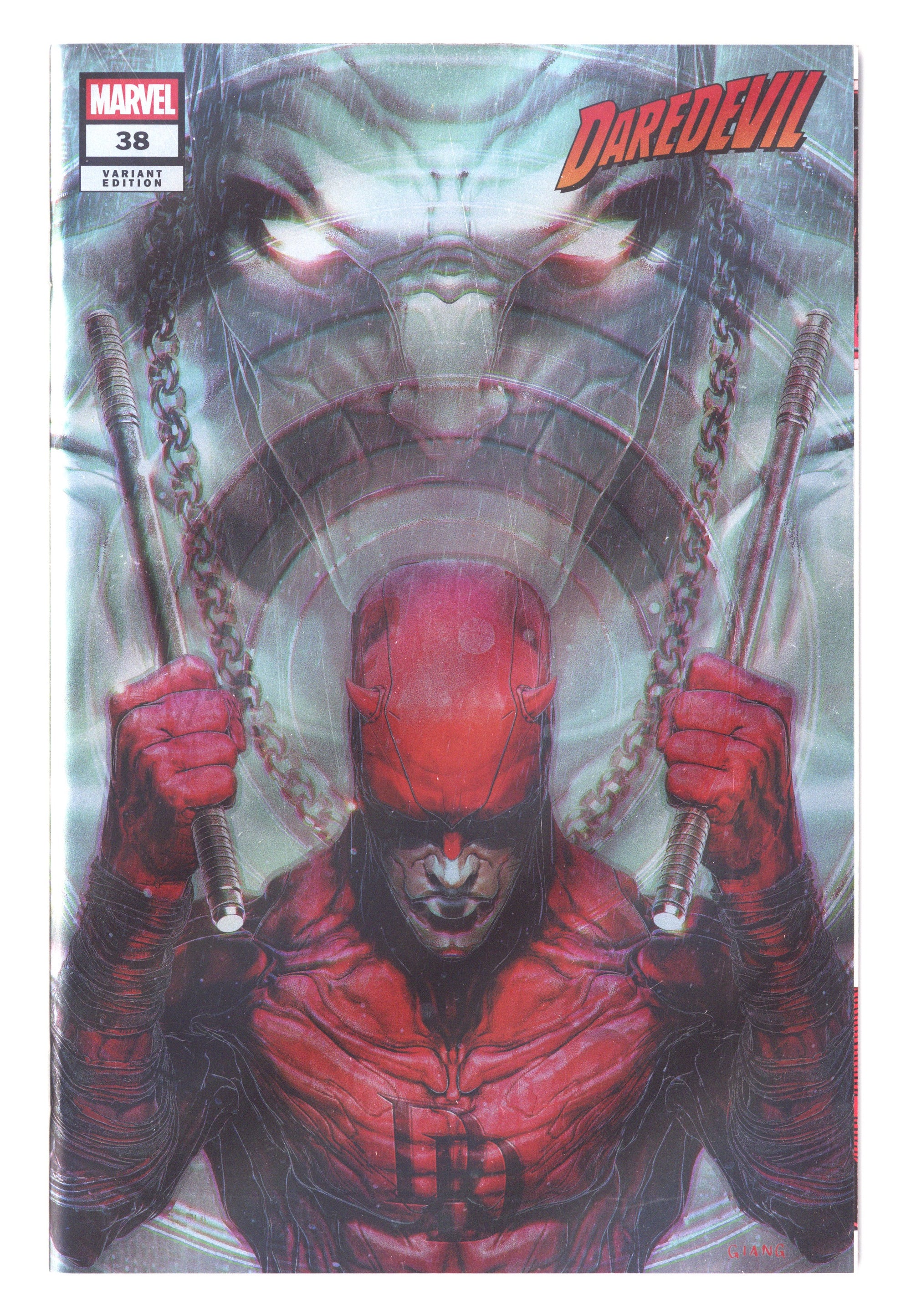 Daredevil Reissue Vol 5 38  NM- (9.2) /600  (2025) Giang Prism Foil Whatnot Exclusive Variant  
