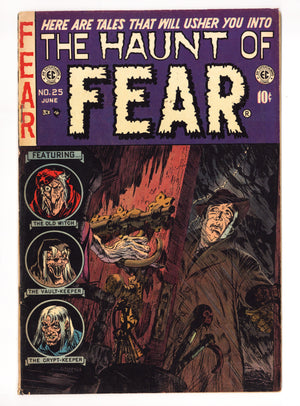 Haunt of Fear Vol 1 25 FN- (5.5) Colour Touch (1954)