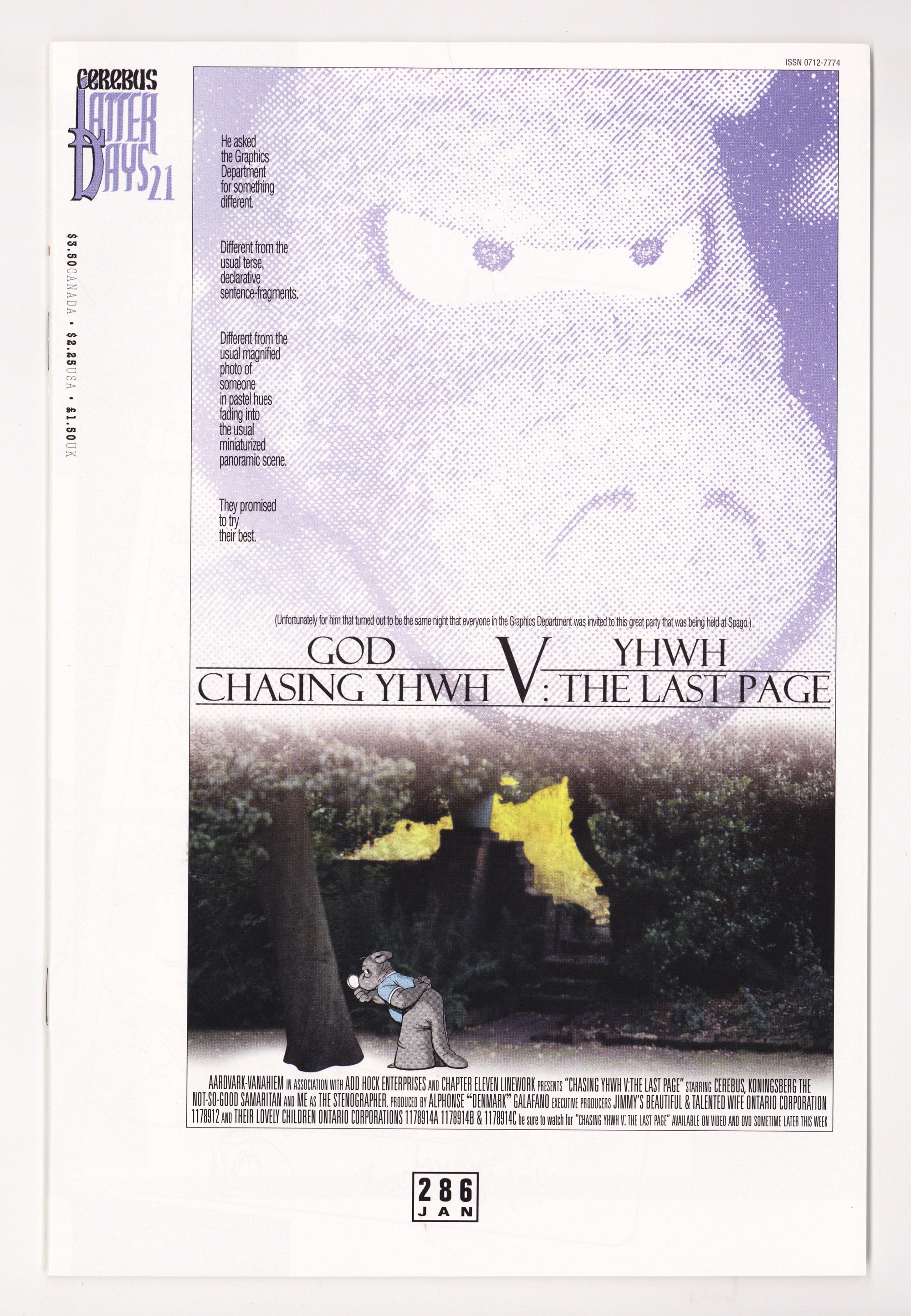 Cerebus 286 High Grade (2003) 