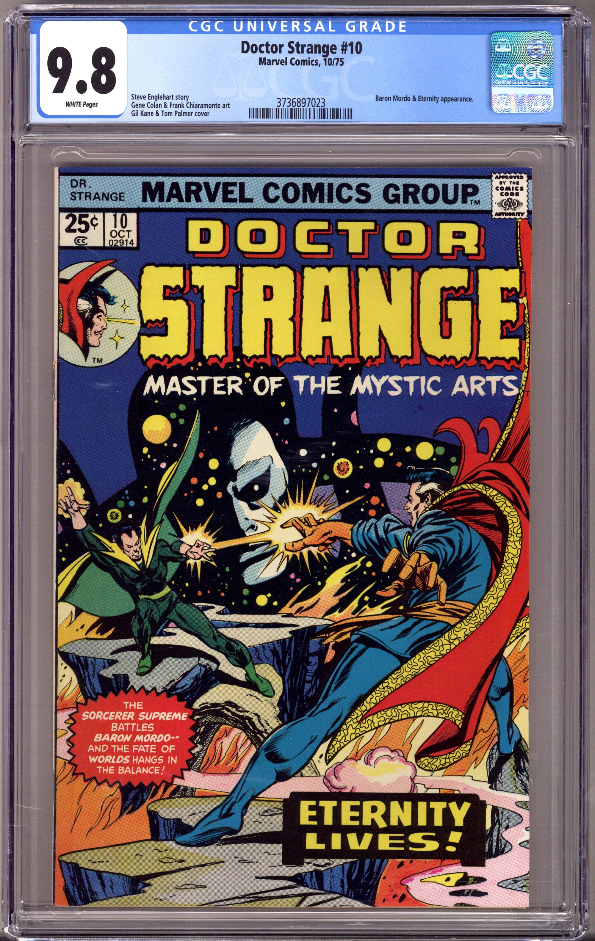 Doctor Strange Vol 2 10 CGC 9.8 (NM/M) (1975) 