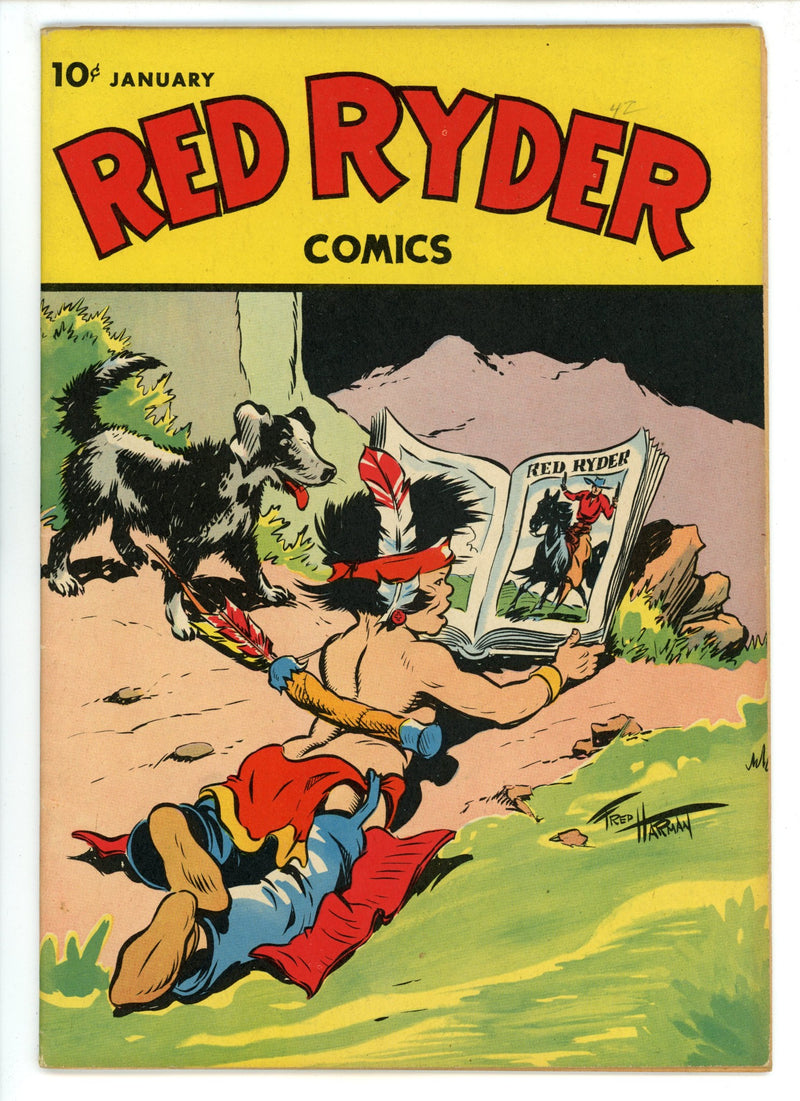 Red Ryder Comics 42 FN/VF (7.0) (1947) 