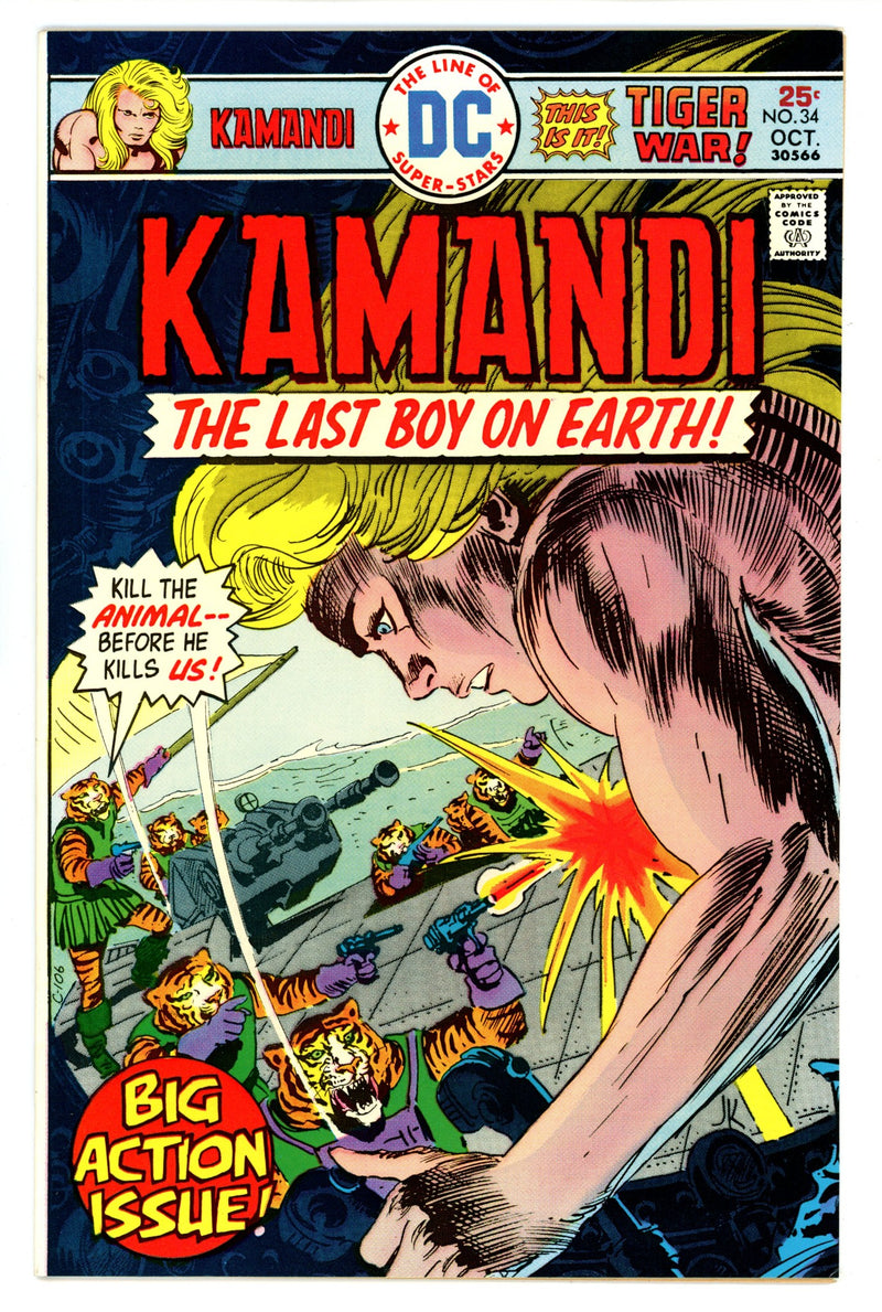 Kamandi, the Last Boy on Earth 48 NM- (9.2) (1976) 