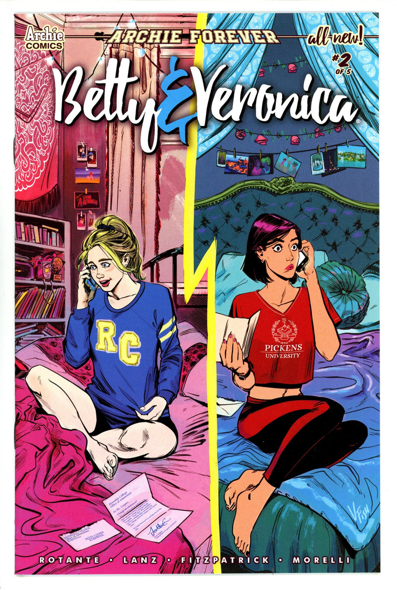 Betty and Veronica Vol 3 2 High Grade (2019) Fish Variant 