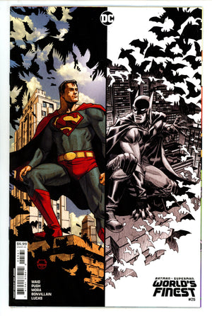 Batman Superman Worlds Finest 25 Johnson Variant (2024)
