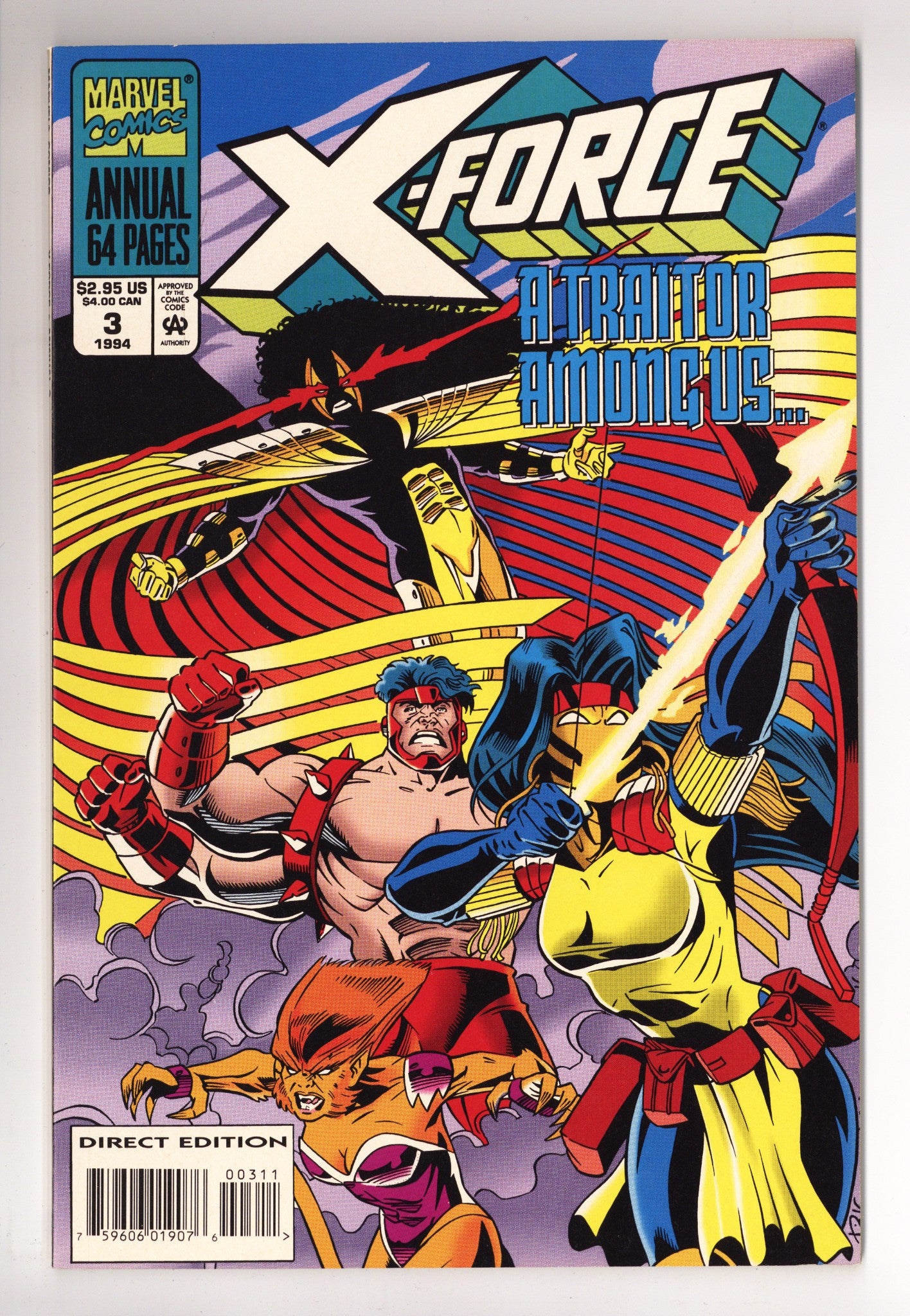 X-Force Annual Vol 1 3 High Grade (1994) 