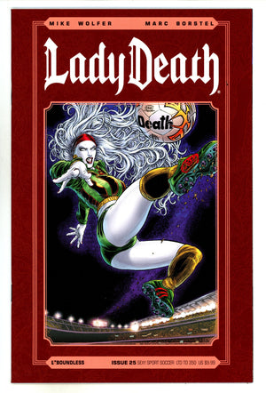 Lady Death 25 NM (9.4) (2015) Ryp Variant