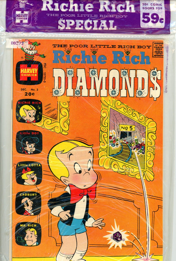Richie Rich Special 3 Pack DEC-72 Sealed (1972)