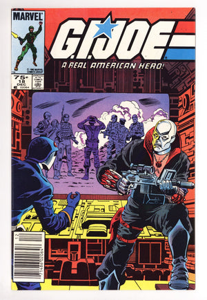 G.I. Joe, A Real American Hero 18 NM- (9.2) (1983) Canadian Price Variant