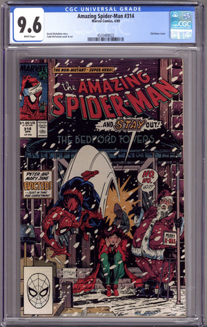 The Amazing Spider-Man Vol 1 314 CGC 9.6 (NM+) (1989)