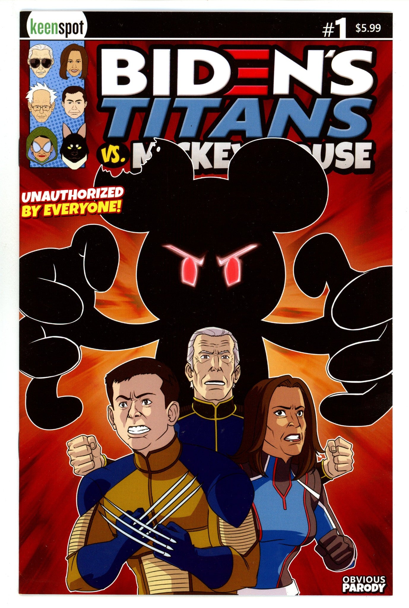 Bidens Titans Vs Mickey Mouse (Unauth) 1 (2024)