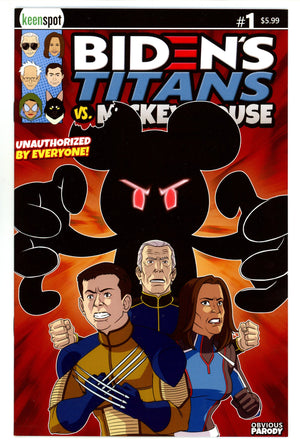 Bidens Titans Vs Mickey Mouse (Unauth) 1 (2024)
