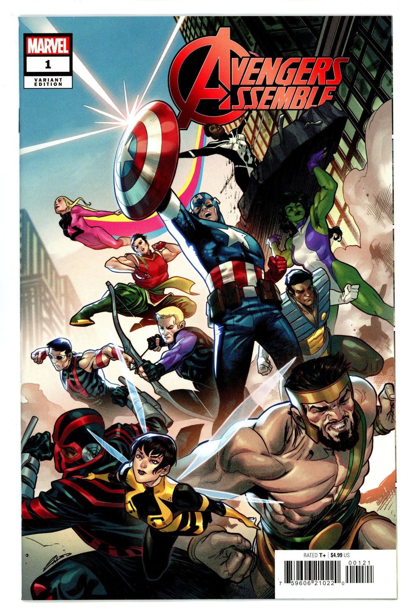 Avengers Assemble Vol 3 1 Laiso Variant (2024)