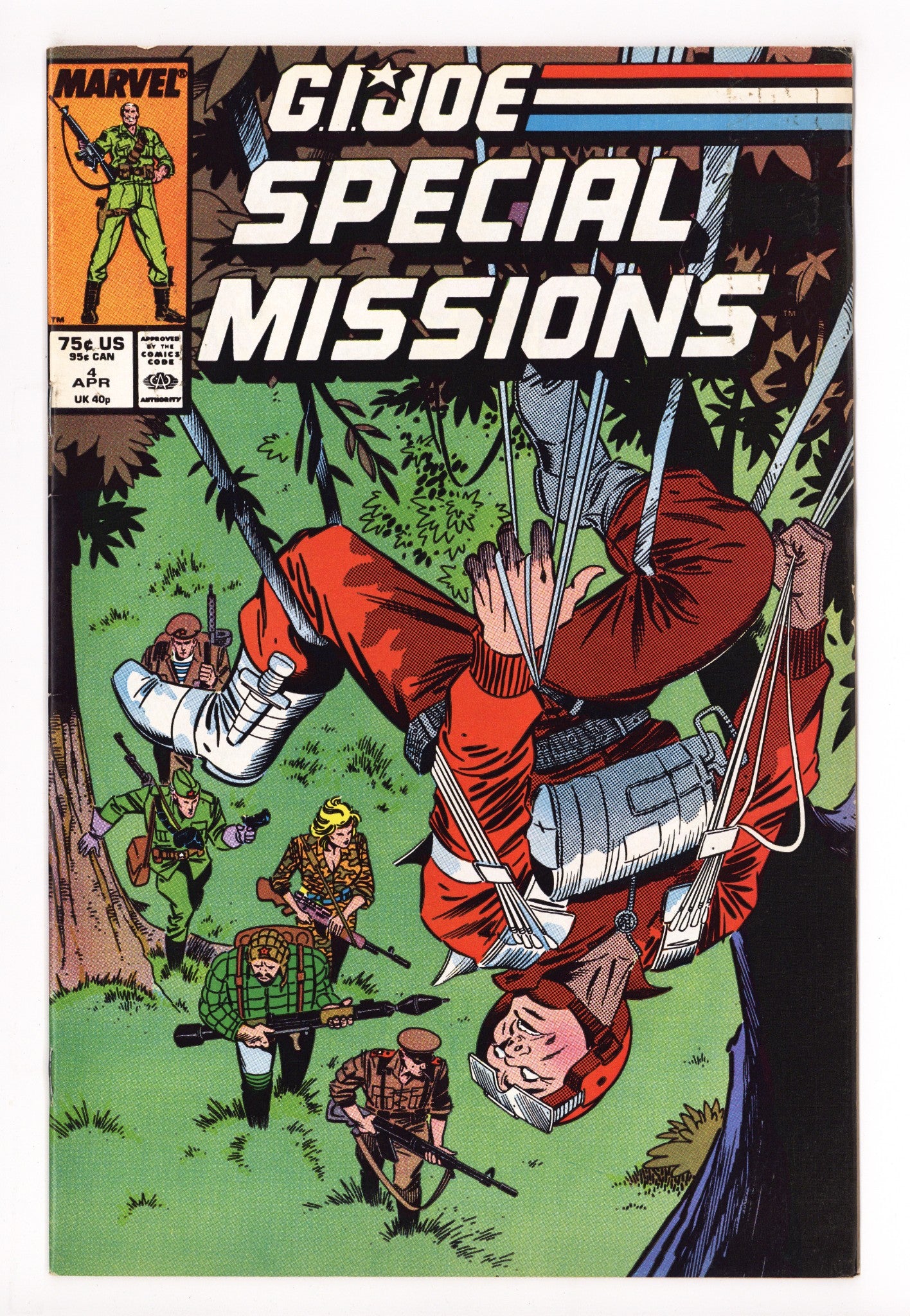 G.I. Joe Special Missions Vol 1 4 Mid Grade (1987) 