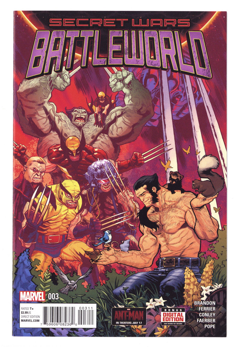 Secret Wars: Battleworld 3 High Grade (2015) 