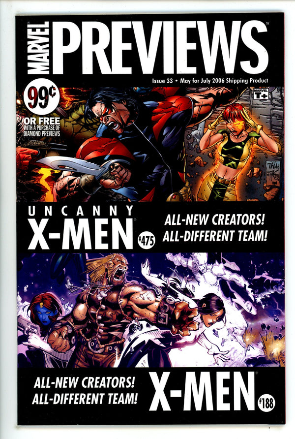 Marvel Previews Vol 1 33 High Grade (2006)