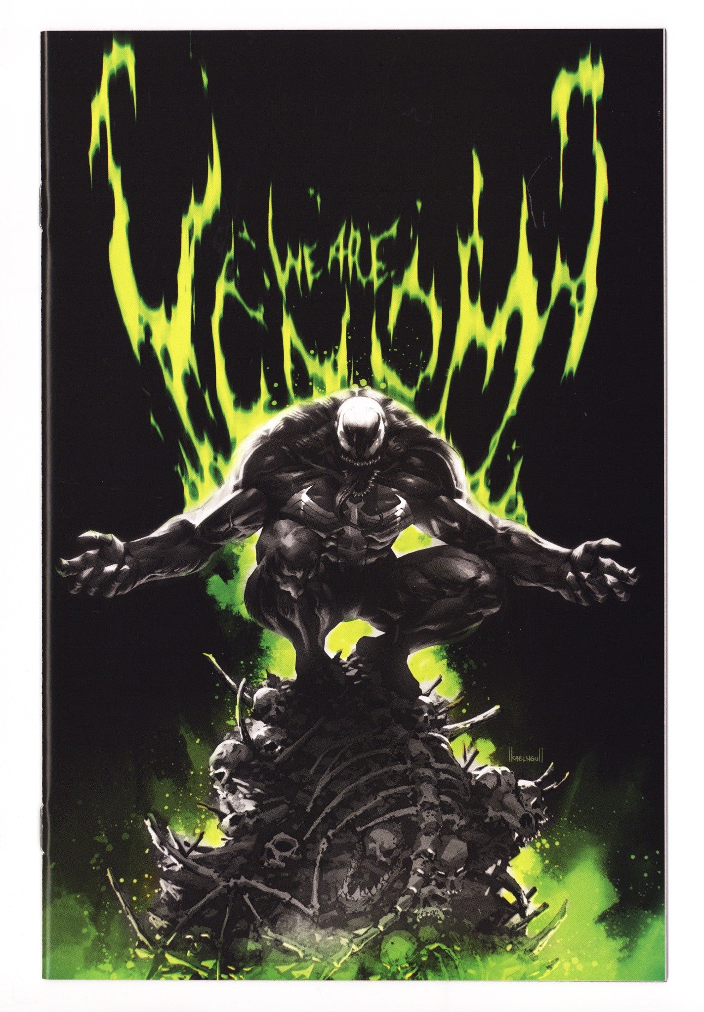 Venom Vol 4 30 (195) NM- (9.2) (2021) Ngu B&W Virgin Exclusive Variant 